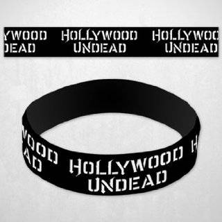 Hollywood Undead Black Rubber Bracelet Wrist Band by Bravado
