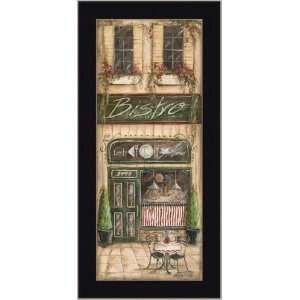   Bistro Cafe French Country Kitchen Decor Print Framed