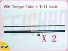 F01857 2 2 sets Tail Torque Tube + Boom H60034A+ H60031,All TREX 600 