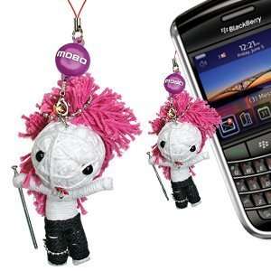   Voodoo String Doll Flashing Cell Phone Charm, Sab Boy Electronics