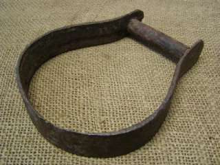 Vintage Hand Forged Iron Stirrup Antique Old Horse Bits  
