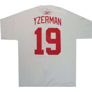  Detroit Red Wings Steve Yzerman T Shirt Reebok