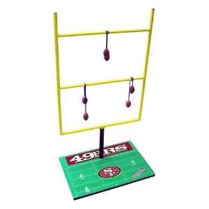 San Francisco 49ers Ladder Golf Game Football Toss Set 2 