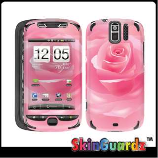Rose Pink Vinyl Case Decal Skin To Cover HTC MyTouch 3G Slide  