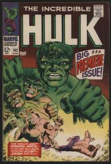 The Incredible HULK #102, 1968, Marvel Comics  