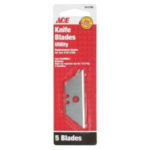  Ace 14040 Reversible Utility Knife Blades, Card of 5 (Pack 