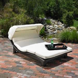  Mission Hills® Miramare Canopy Chaise Patio, Lawn 