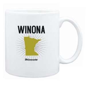   Winona Usa State   Star Light  Minnesota Mug Usa City