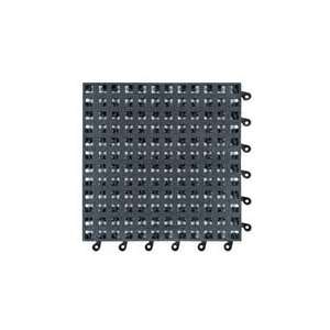  ErgoDeck® Open Grid 18 x 18 Black Tile with GritWorks 