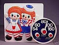 70s Raggedy Ann & Andy AM radio with Nite Lite  