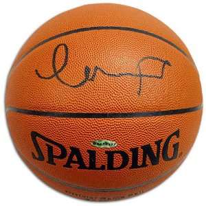  Pistons Upper Deck Darko Milicic Autographed Basketball 