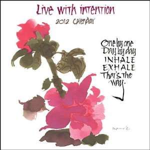  Live with Intention 2012 Mini Wall Calendar Office 
