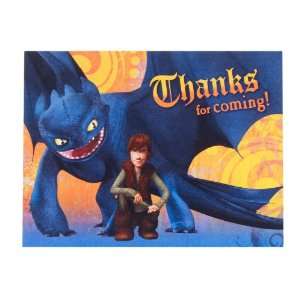  How To Train Your Dragon Thank You Cards (8 count 