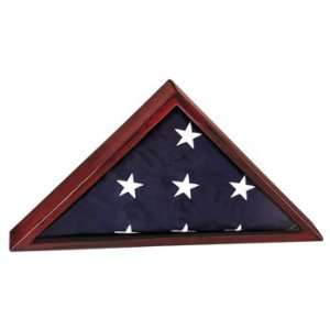  Flag Case in a Glossy Piano Finish   Military Shadow Box 