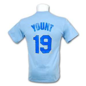  Milwaukee Brewers Robin Yount Cooperstown Player Name 