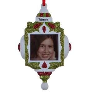  Personalized Ornament Frame Christmas Ornament