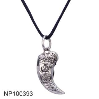 These trendy mens necklaces feature modern design pendants made of 