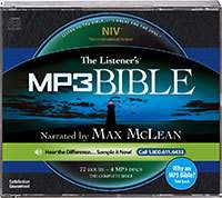 The Entire Listeners Bible on  CD NIV Max McLean  