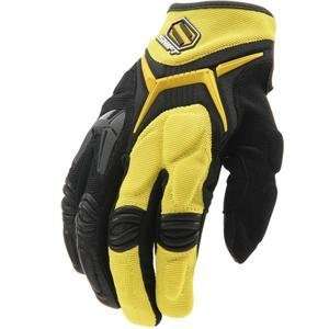  Shift Racing Hybrid X Gloves   2008   Small/Yellow 