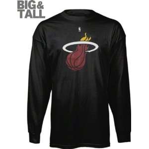  Miami Heat Big & Tall Primary Logo Long Sleeve T Shirt 