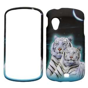  Samsung I405 Stratosphere Cover Case Two White Tiger For 