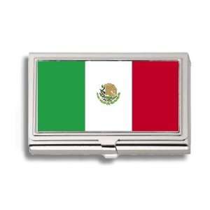  Mexican Estados Unido Mexico Flag Business Card Holder 