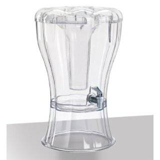   Unbreakable 3 1/2 Gallon Beverage Dispenser with Removable Ice Cone