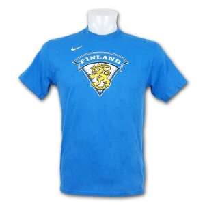  Team Finland IIHF Team Color Logo T Shirt Sports 