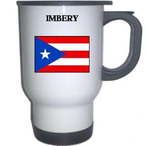  Puerto Rico   IMBERY White Stainless Steel Mug 