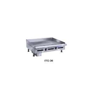  Imperial ITG 24 LP   24 in Countertop Griddle w/ 1 in 