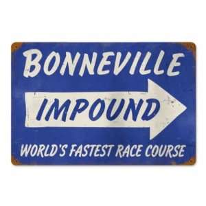  Bonneville Impound Vintage Metal Sign