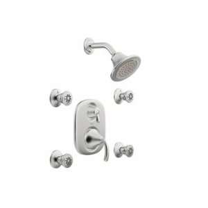 Moen Trim for Moentrol with built in three function transfer valve 