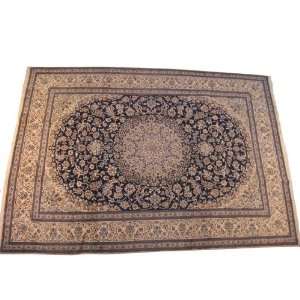   rug hand knotted in Persien, Nain fein 11ft4x8ft1