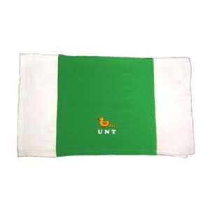    North Texas Mean Green Baby Blanket W/ Unt Ducks