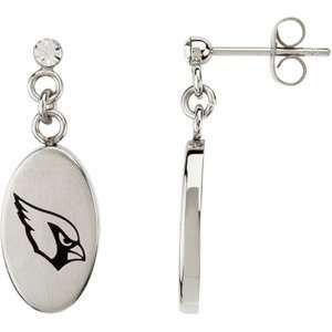  Arizona Cardinals Logo Dangle Earrings Jewelry
