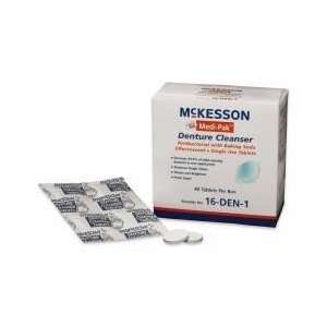  McKesson Denture Cleaner Tablet Fresh Scent Box Health 