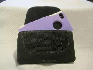 ECOLIFE Case for Iphone 4G wht/purple Defender Otterbox  