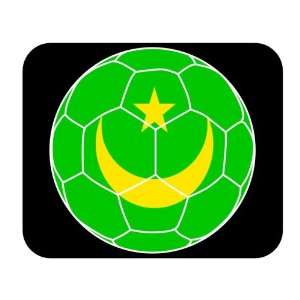  Mauritanian Soccer Mouse Pad   Mauritania 