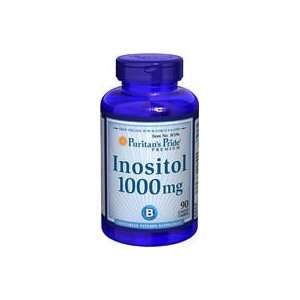  Inositol 1000 mg 1000 mg 90 Caplets Health & Personal 