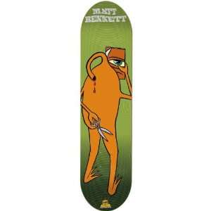 Toy Machine Matt Bennett Trimmer 8.5 Skateboard Deck  
