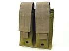 molle double pistol magazine pouch ver 2 coyote brown returns