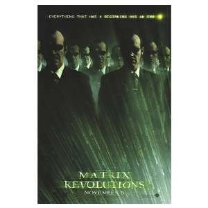 Matrix Revolutions Original Movie Poster, 27 x 40 (2003)  
