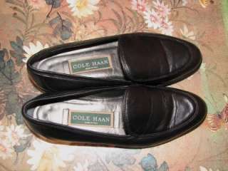 MONEY WEAR LUXURY ESSENTIAL COLE HAAN BLACK LOAFERS. MADE IN ITALY 