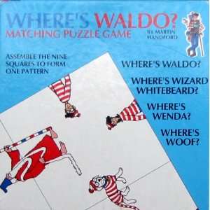  Wheres Waldo Matching Puzzle Game Toys & Games