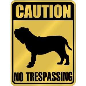 New  Caution  Neapolitan Mastiffs   No Trespassing  Parking Sign 
