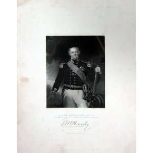  C1840 Antique Portrait Sir Thomas Masterman Hardy