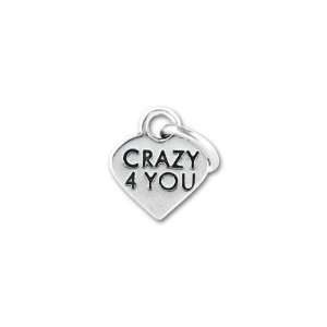  Crazy 4 You Candy Heart Charm