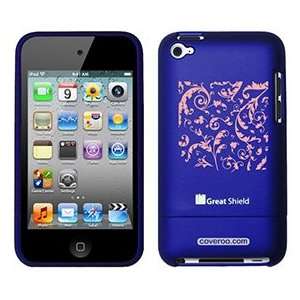  Flower Lace Black on iPod Touch 4g Greatshield Case 