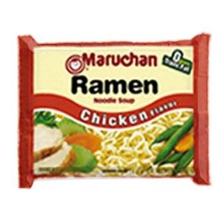 Maruchan Ramen, Chicken Mushroom, 3 Ounce Packages (Pack of 24)