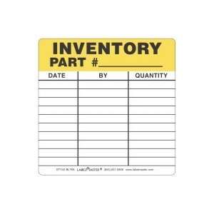  Inventory Part# Label